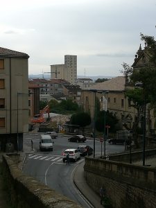 Paisaje urbano sin sede de la Fundación María del Villar Berruezo.