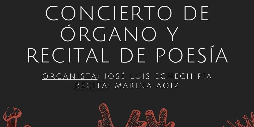 Concierto de órgano y recital en Lodosa