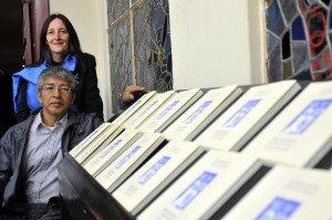 En Quito con Cuichán presentando GÉNESIS en la sala Benjamín Carrión de la Casa de la Cultura Ecuatoriana